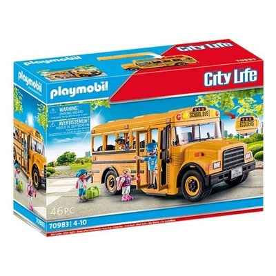 School Bus Playmobil 70983 CITY LIFE