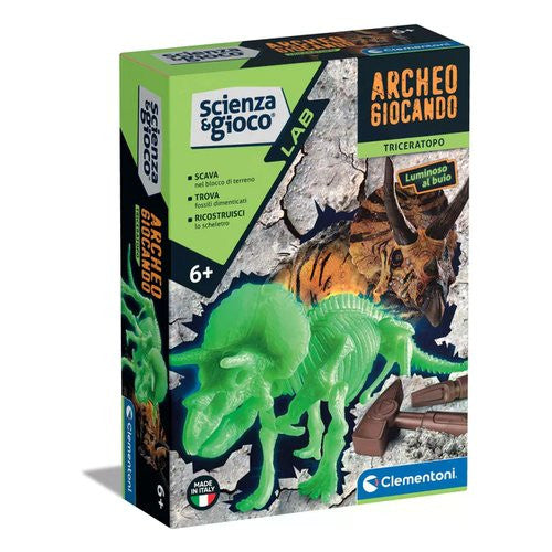Gioco educativo Clementoni 19226 SCIENZA E GIOCO Archeogiocando Tricer