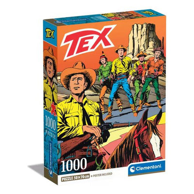 Puzzle Clementoni 39840 TEX con poster incluso