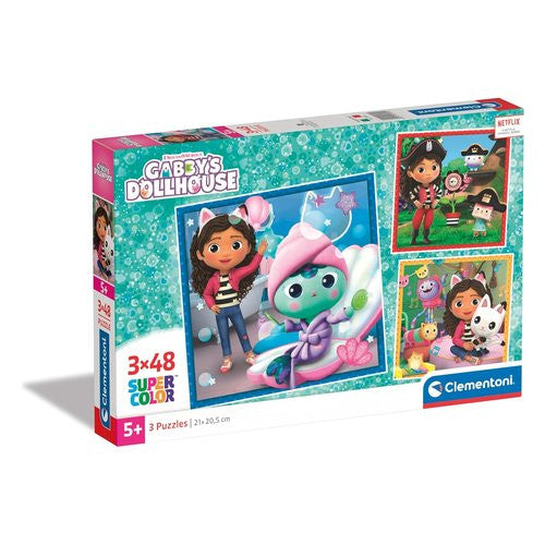 Puzzle Clementoni 25300 GABBY'S DOLLHOUSE Tris Supercolor