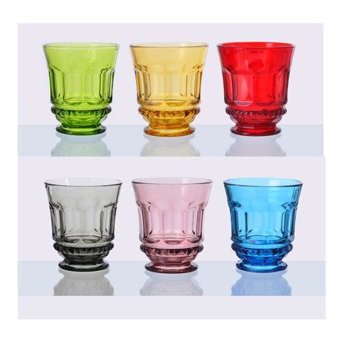 Set bicchieri Amicasa YDF23146 ROYAL COLORS Colori assortiti