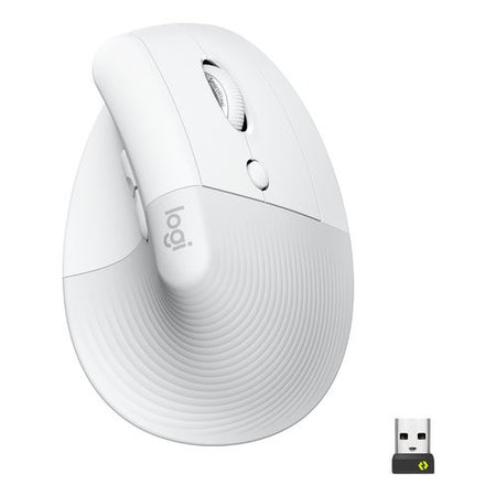 Mouse Logitech 910 006475 ERGO Lift Off white