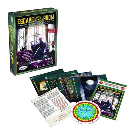 Gioco Ravensburger 76475 ESCAPE THE ROOM Il Segreto del rifugio del Do