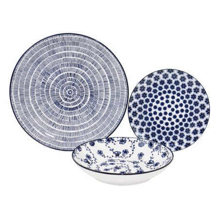 Servizio piatti Amicasa Art 45 VEGA Blu