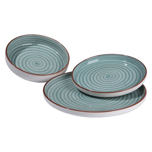 Servizio piatti Amicasa Art 26 VERTIGO Verde