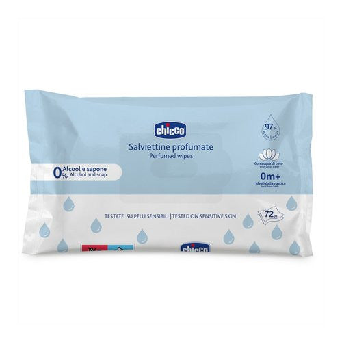 Set salviette detergenti Chicco 00012050100000 Acqua di loto no alcool