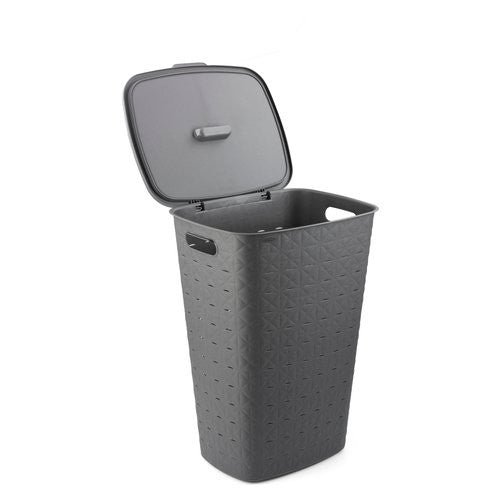 Porta biancheria Curver K258698 SOFTEX Grigio