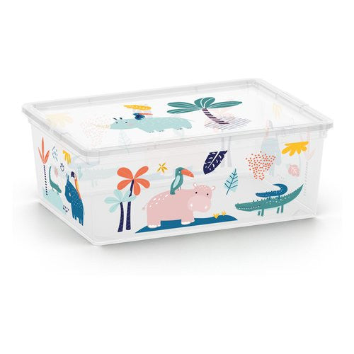 Scatola salvaspazio Keter 84080005161 C BOX STYLE Wild animals
