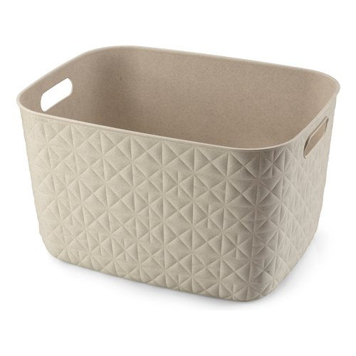 Cesta Curver K258706 SOFTEX Large Bianco gesso