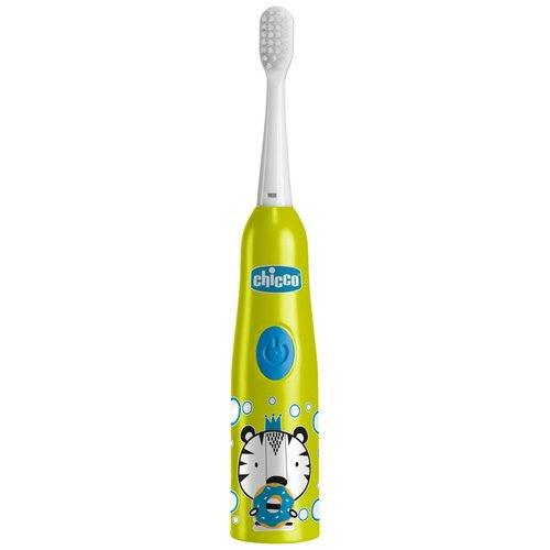 Spazzolino denti Chicco 00012085100000 Elettrico Tigre 36m+ Verde