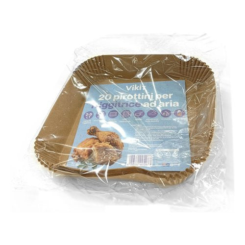 Set pirottini Virinnova 2322216 VIKIT Antiaderenti per friggitrici ari
