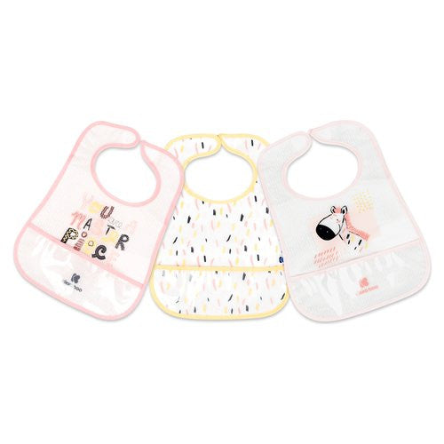 Set bavaglini Kikka Boo 31303030055 Arty Pink