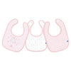 Set bavaglini Kikka Boo 31303030030 Hippo Dream Pink