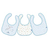 Set bavaglini Kikka Boo 31303030031 Little Fox Blue
