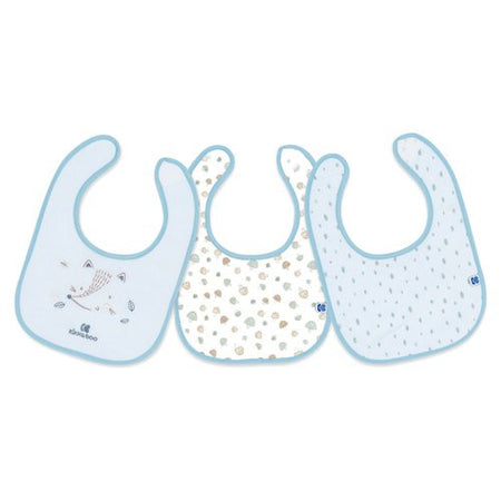 Set bavaglini Kikka Boo 31303030031 Little Fox Blue