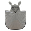 Accappatoio Italbaby 050 4712 08 BAMBOO Con cappuccio Grey