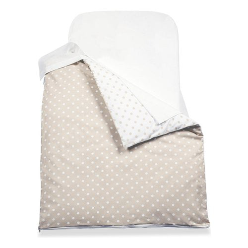 Set culla Italbaby 40 1140 883 NEXT2ME Piumino Pois tortora