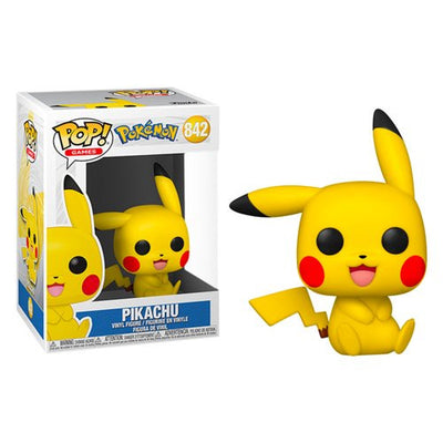 Personaggio collezione Funko 56307 POP GAMES Pokemon Pikachu Sitting 8