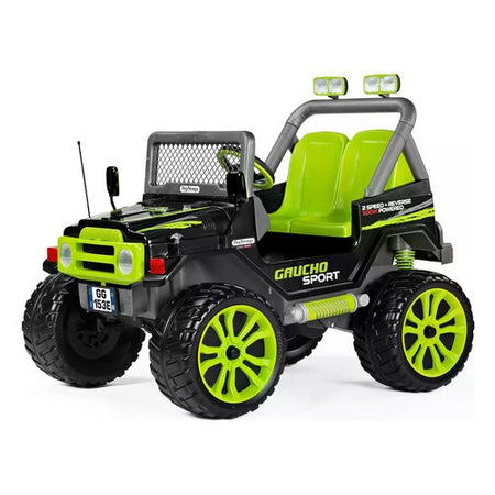 Auto elettrica Peg Perego IGOD0112 Gaucho Sport Nero e Verde