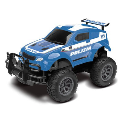 Radiocomando Re. El Toys 2441 POLIZIA Fuoristrada 27 MHz Azzurro