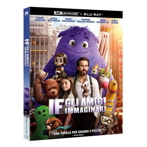 Blu Ray 4K John Krasinski - If - Gli Amici Immaginari (4K Ultra Hd+Blu