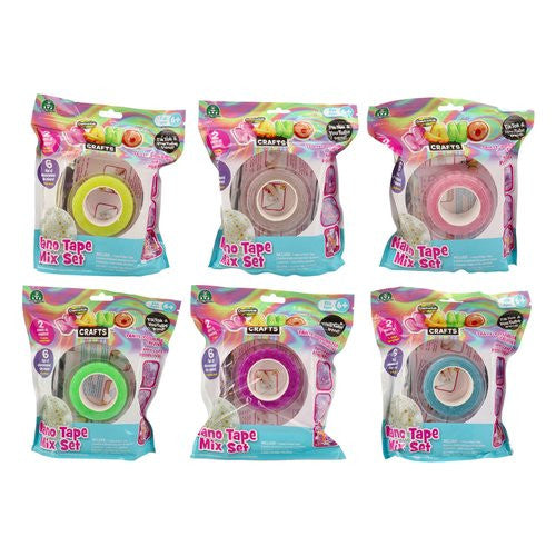 Gioco creativo Giochi Preziosi NAF01000 NANO CRAFTS Tape Mix set Assor