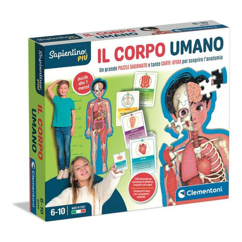 Gioco educativo Clementoni 16471 SAPIENTINO Il Corpo Umano