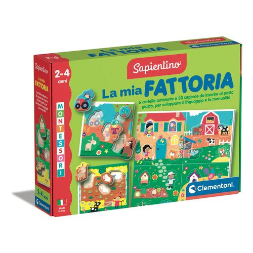 Gioco educativo Clementoni 16856 SAPIENTINO BABY MONTESSORI La mia Fat