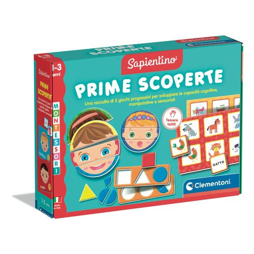 Gioco educativo Clementoni 16469 SAPIENTINO BABY MONTESSORI Prime scop