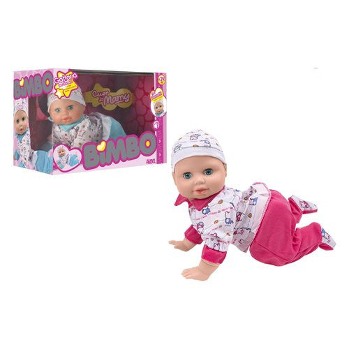 Bambola Globo 42484 BIMBO Cuor di Mamy Gattona e fa i versetti Assorti