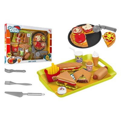 Playset Set Fast Food e Pizza Globo 42459 COSE DI CASA