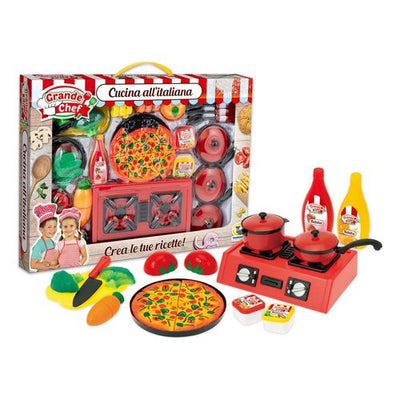 Playset Pentoline con fornello e accessori Teorema 68797 GRANDE CHEF A