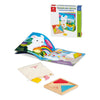 Gioco educativo Dal Negro 55758 Tangram Book, La Giornata di Conigliet