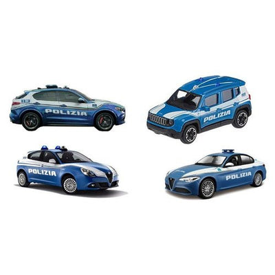 Automodello Bburago 18 01322 POLIZIA Assortito