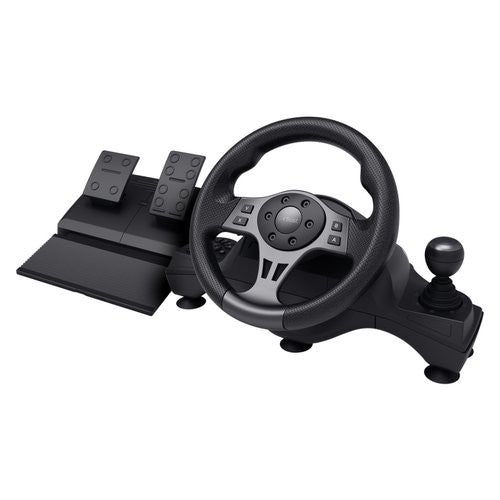 Volante e pedaliera simulatore guida Trust 25122 GXT 289 Movi Black
