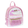 Zainetto Nice 19146 GIRABRILLA Tweed backpack Rosa