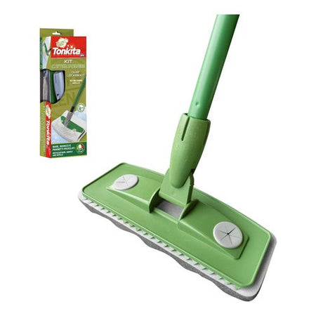 Set catturapolvere Tonkita 4 TK027 WE LIKE GREEN Con 10 panni elettros