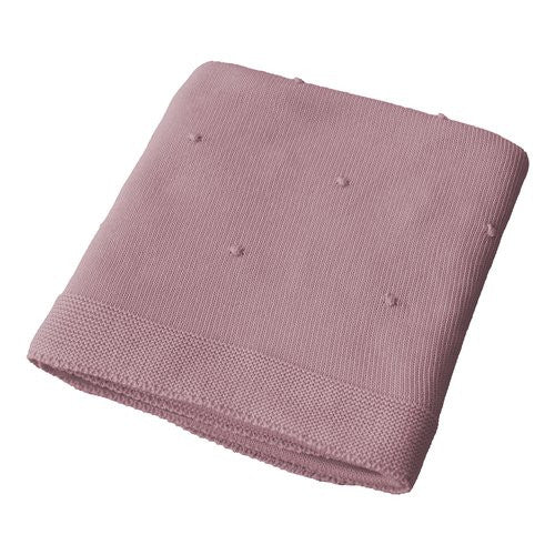 Coperta lettino Italbaby 020 2200 01 MORBIDO POIS Maglia Rosa