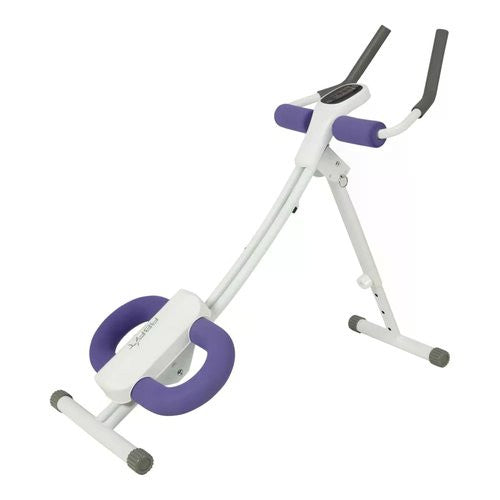 Panca addominali Toorx AB FIT Salvaspazio Bianco e Viola