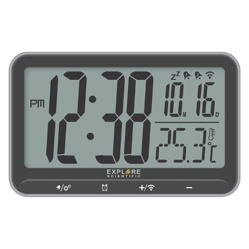 Sveglia Explore Scientific RDC1009 Grigio
