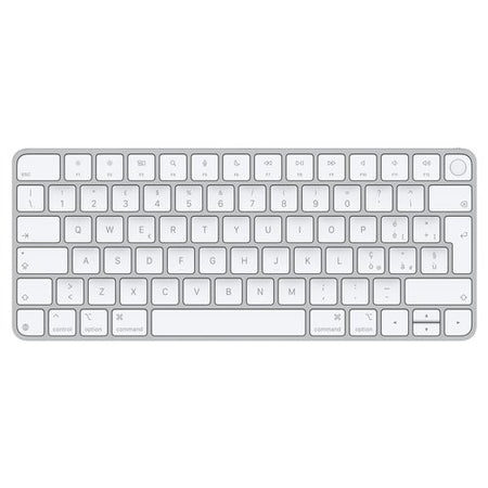 Tastiera computer Apple MXCK3T A MAGIC KEYBOARD Touch ID Silver e Whit