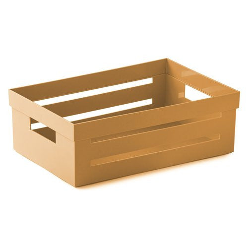 Cassetta Snips 090300 STORAGE BOX Multiuso Impilabile Senape
