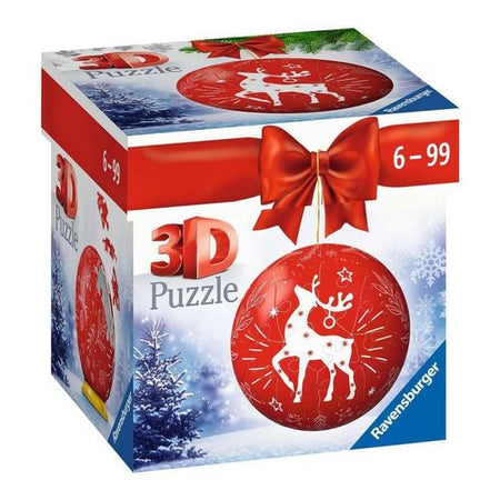 Puzzle Ravensburger 83134 3D Palla di Natale
