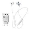 Caricabatterie Cellular Line CHARGEMUSICIPHBT Charge & Music kit White
