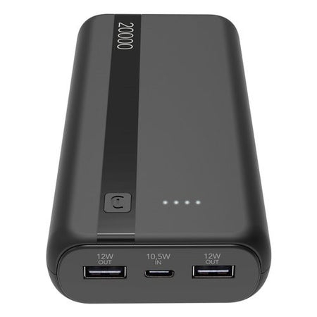 Power bank Cellular Line PBENTRY20000K Black