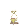3JUIN Sandali Giallo da donna