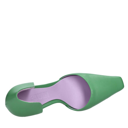 3JUIN Scarpe con Tacco Verde da donna
