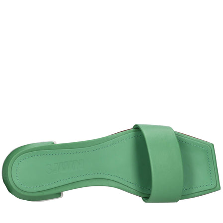 3JUIN Sandali Verde da donna