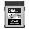 Scheda di memoria Lexar LCXEXSL256G RNENG PROFESSIONAL Silver e Black