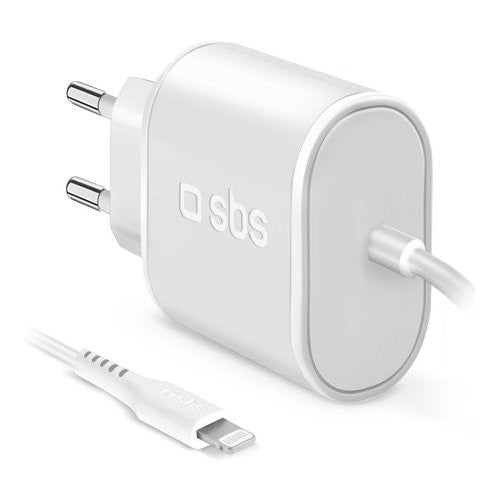 Caricabatterie Sbs TETRLHSTD89 WALL CHARGER 5W White